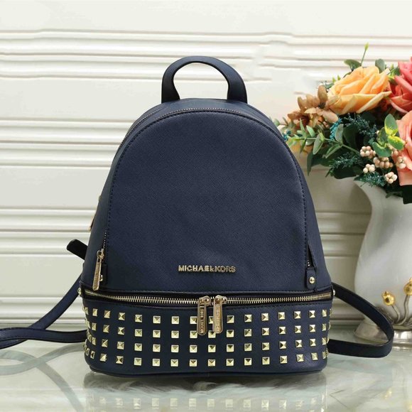 blue mk backpack